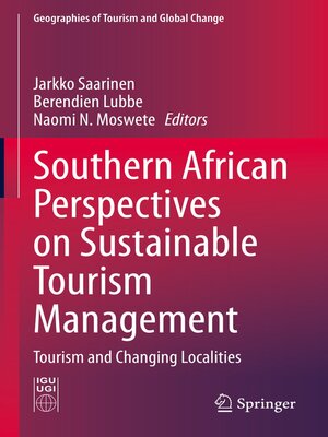cover image of Southern African Perspectives on Sustainable Tourism Management